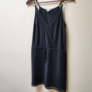Naked Zebra black mini dress / S